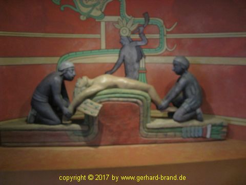 Bild 6: Bärtige Männer im Museum der Pyramiden von Güímar